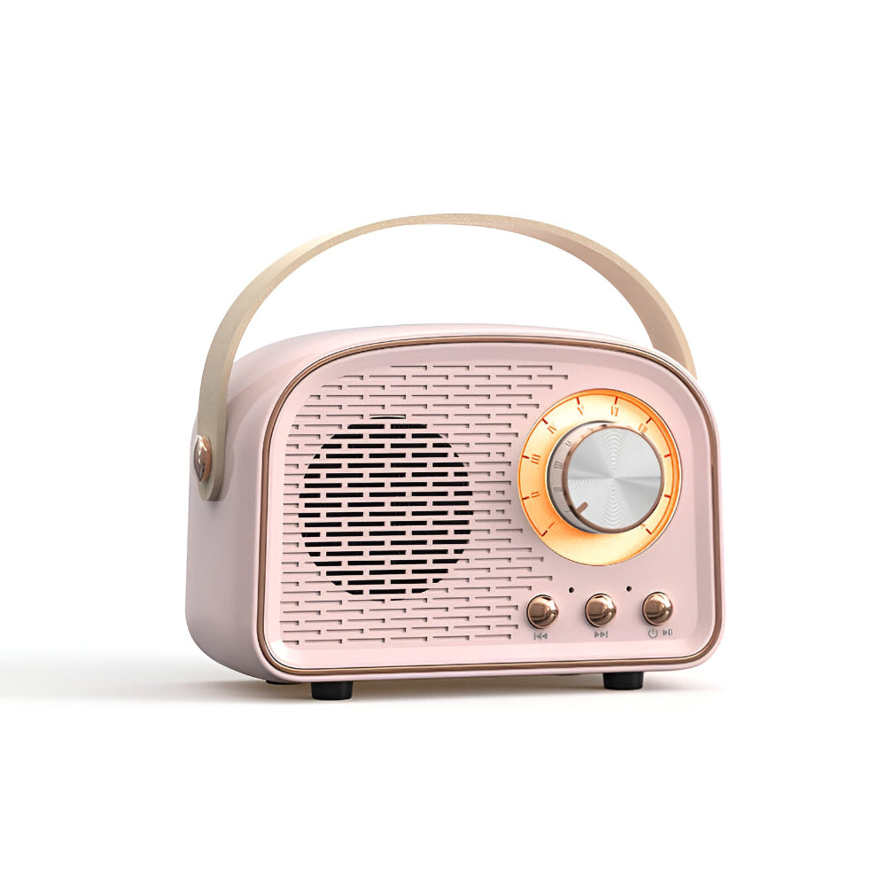 Retro Bluetooth-Lautsprecher mit Vintage-Design