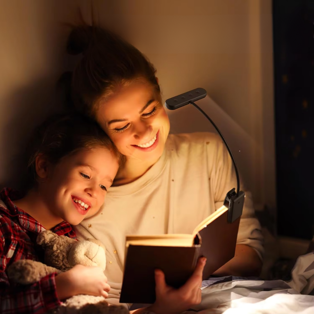 LED-Klemmleuchte – Einstellbare Helligkeit & Farbtemperatur