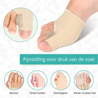 Hallux Valgus Zehenkorrektor mit Gel-Polsterung