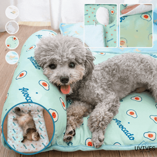 Cooling Mat Ice Silk for Dogs and Cats – Self-Cooling Without Electricity