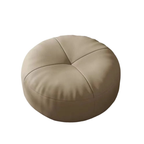 Round floor cushion with premium foam filling