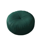 Round floor cushion with premium foam filling