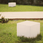 LED cube light for garden and terrace with remote control