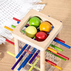 Wooden Ball Tower Game – Concentration & Fine Motor Skills