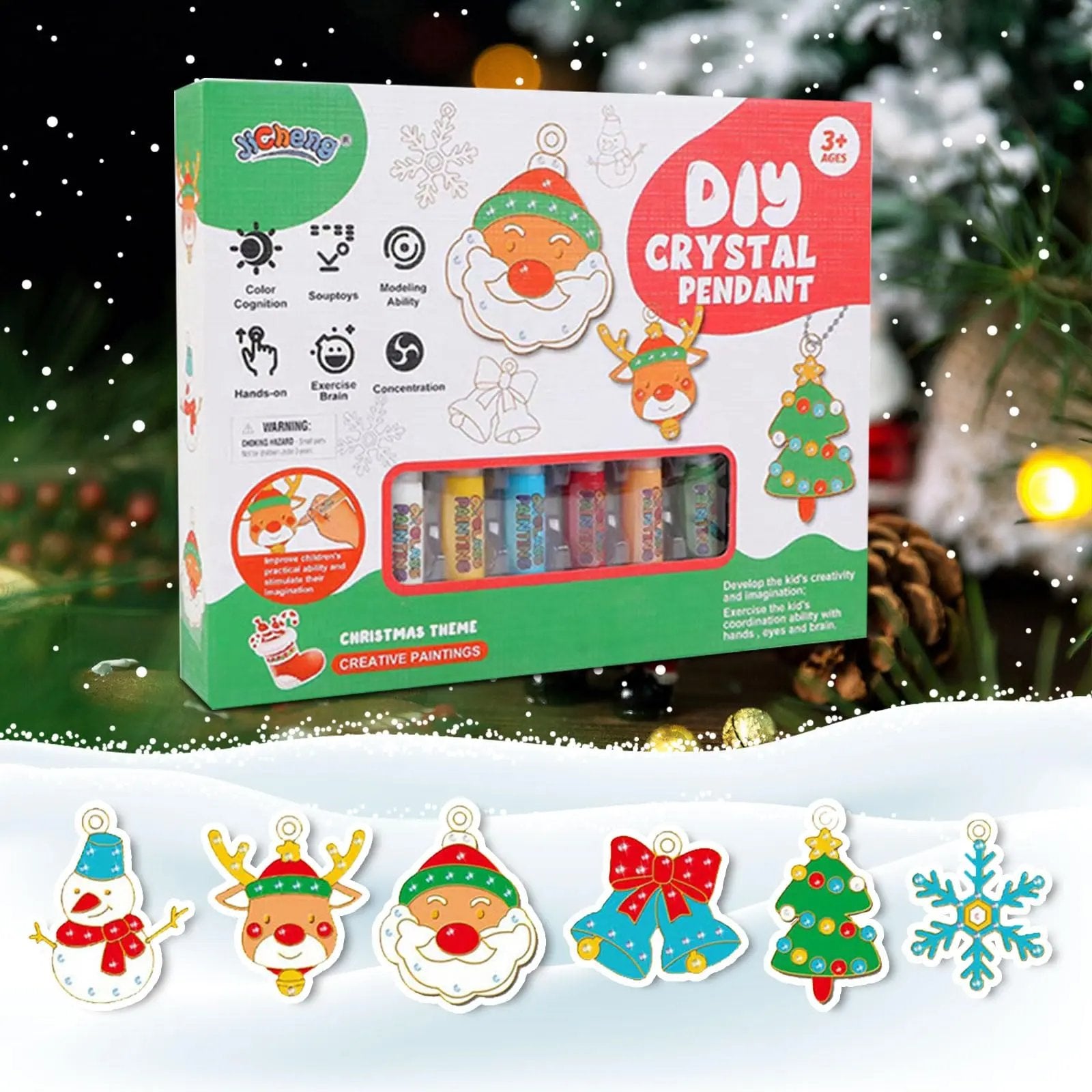 DIY-Kristallmalerei-Set — Farbenfrohe Kristallanhänger selbst gestalten Mivoza Deutschland