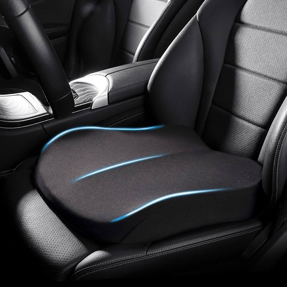Memory-Foam-Autositzkissen – Bessere Sicht, weniger Rückenschmerzen