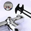 Pipe end wrench 360° with swivel function