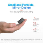 Voice-activated dictation device – 50 hours recording, 10 g lightweight