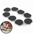 Rotating tray set for the dining table – 8 non-slip serving plates