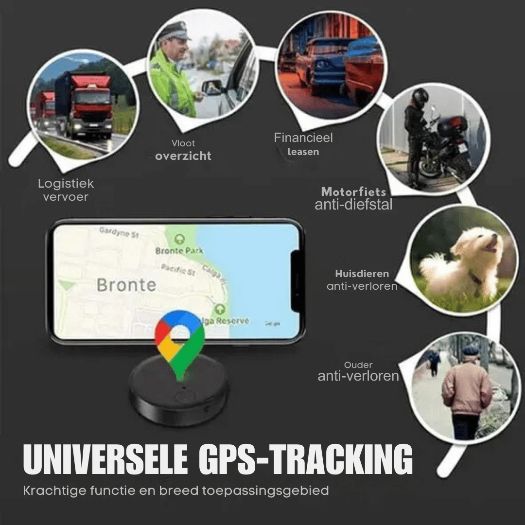GPS-TrackerMagnetische Schlüssel- und Fahrzeugortung - 3er-Set