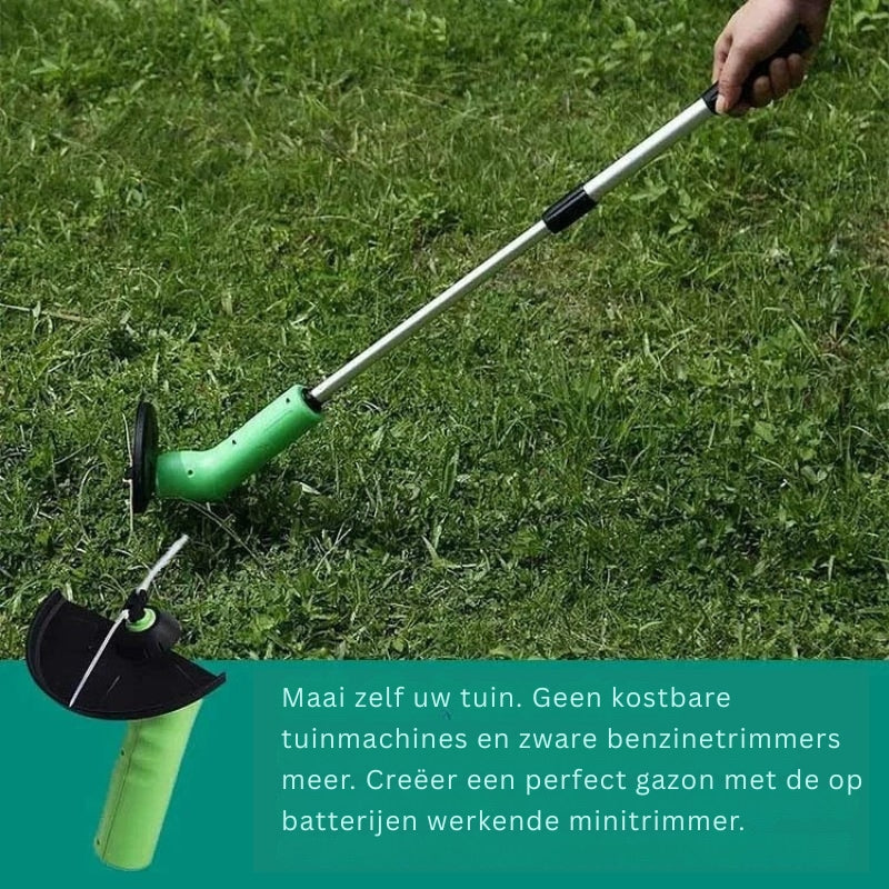 Cordless grass trimmer – Clean edges without cables