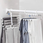 Opvouwbare Kleerhanger 5-in-1 Edelstaal