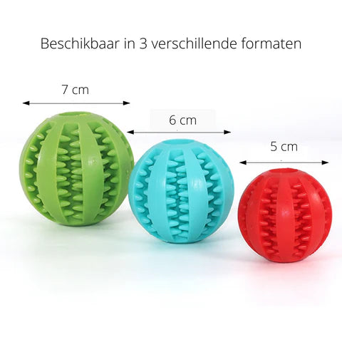 Rubber Snack Ball for Dogs – Fill with Treats, Hours of Play