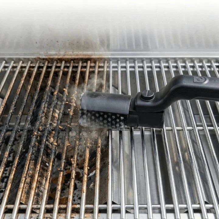 Elektrische Grillbürste – Akku-betrieben, Rotierender Kopf, Kein Schrubben