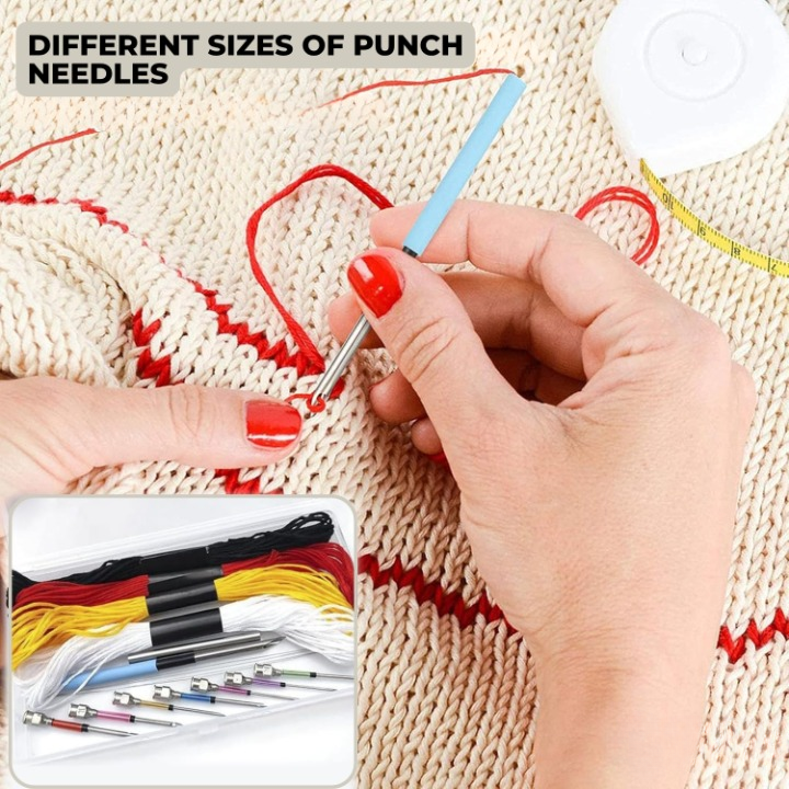 Embroidery Needle Set – Effortless Embroidery with Interchangeable Heads
