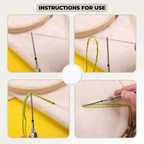 Embroidery Needle Set – Effortless Embroidery with Interchangeable Heads
