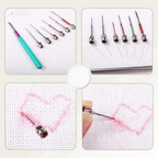 Embroidery Needle Set – Effortless Embroidery with Interchangeable Heads