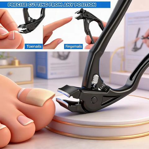 Nagelknipser mit langem Griff – Ergonomisch für dicke Nägel