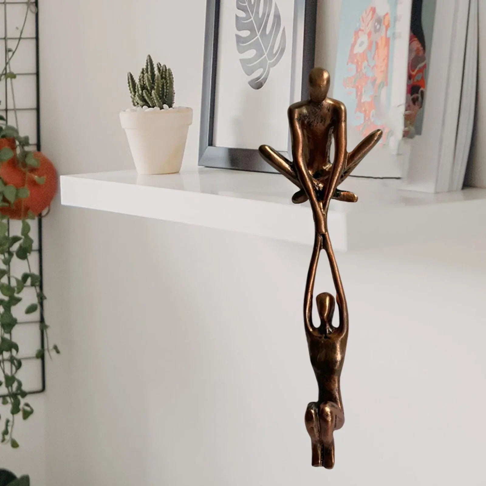 Sculpture Eternal Love made of Resin – Modern Figurine for Your Home