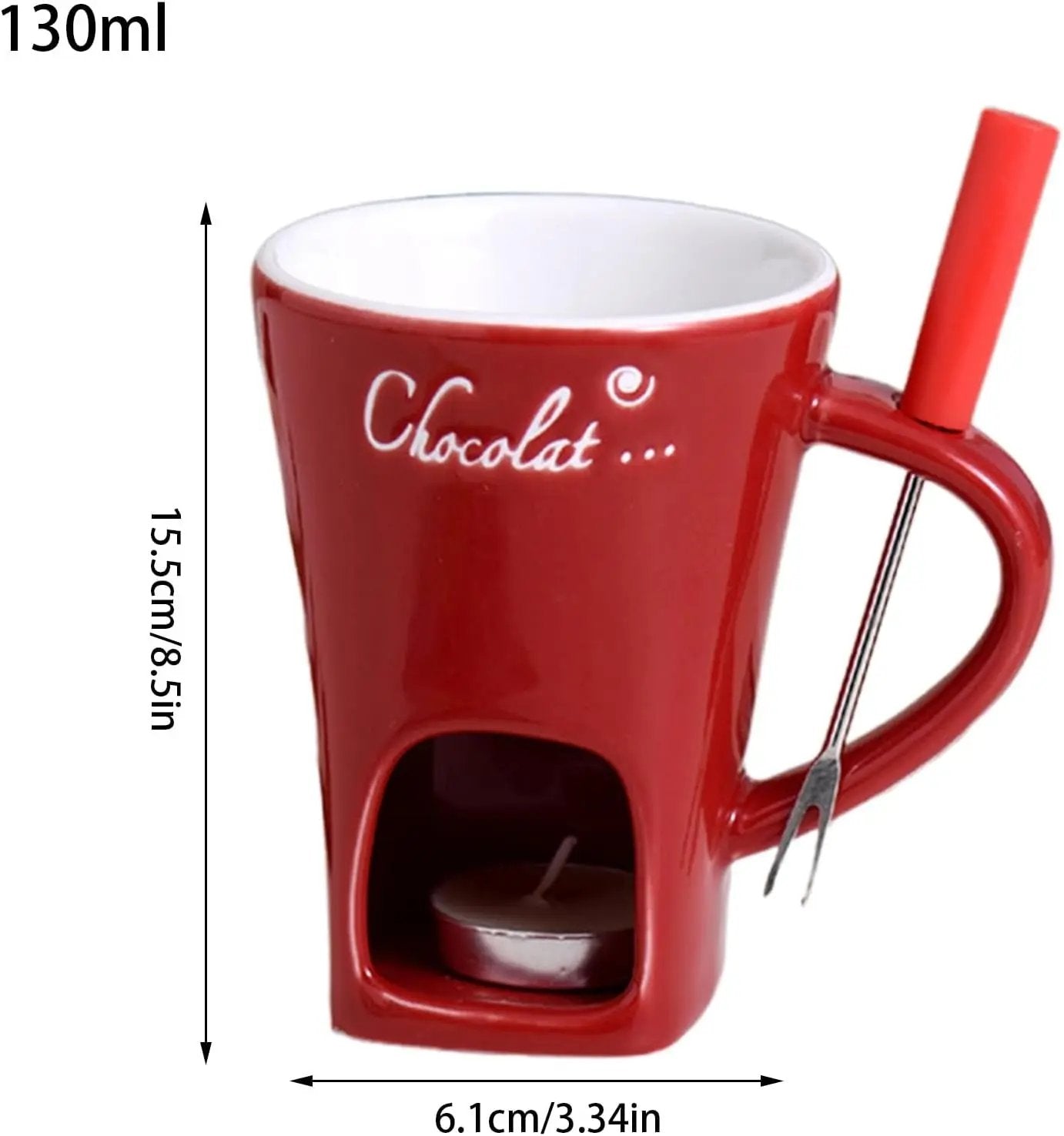 Exquisite Schokoladen-Fondue-Tasse — Das echte Fondue-Erlebnis Mivoza Deutschland