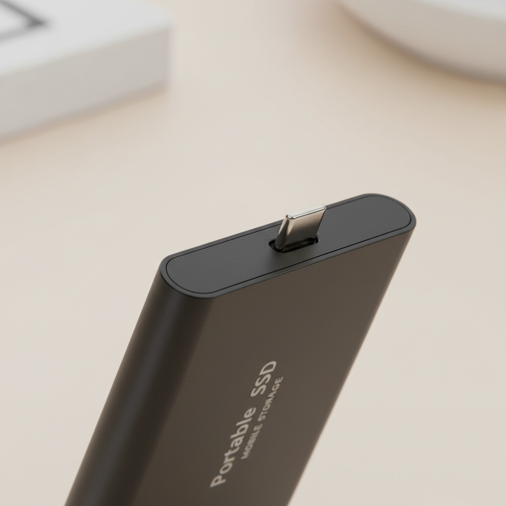 External SSD 128 GB with USB-C