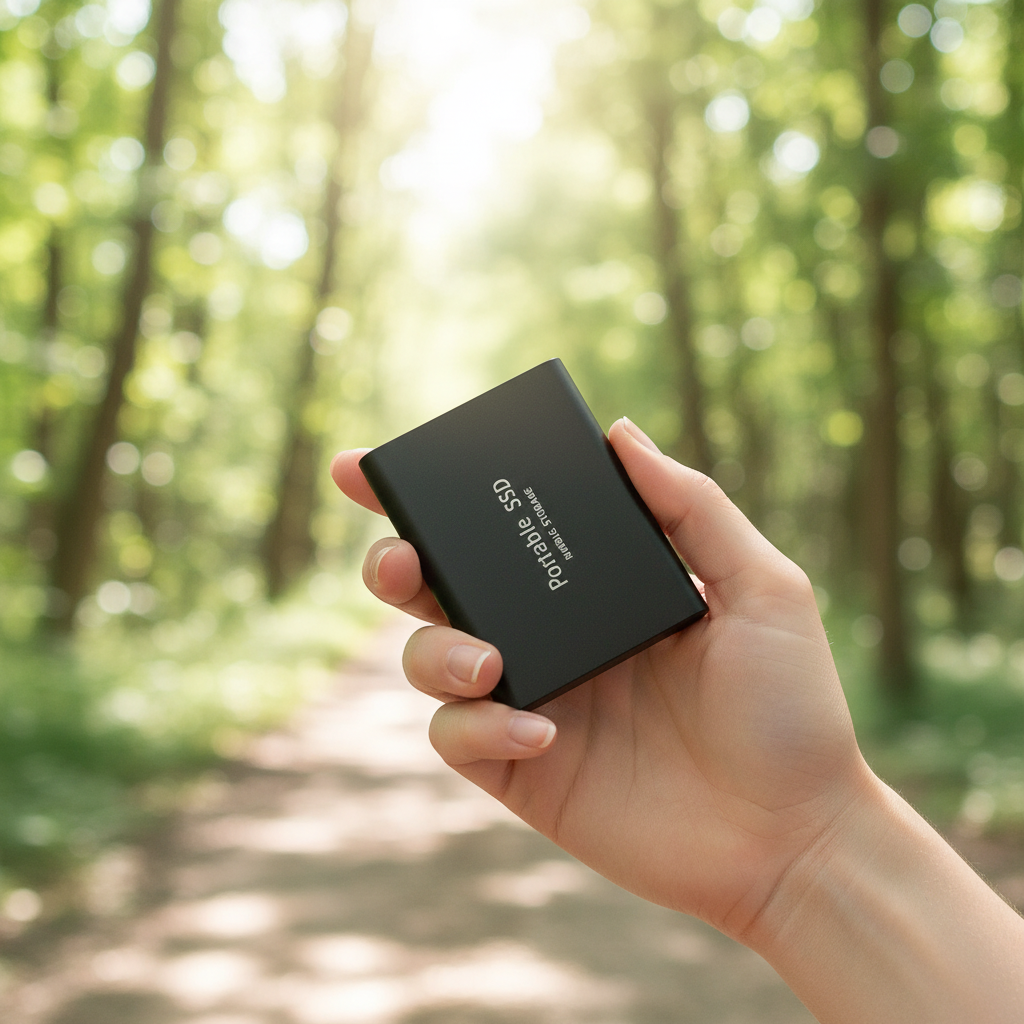 External SSD 128 GB with USB-C