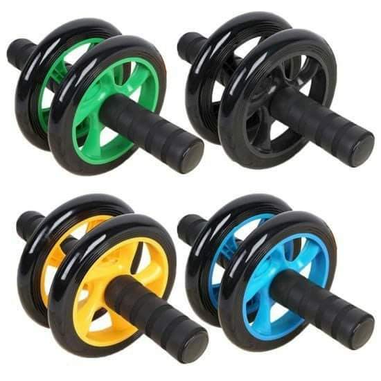 Abdominal Trainer with Double Wheel – for Intensive Full-Body Workout