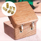 Verdeckte Scharniere Messing – Unsichtbare Zylinderscharniere - 4er-Set