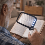 LED Hand Magnifier – Effortlessly Read Fine Print
