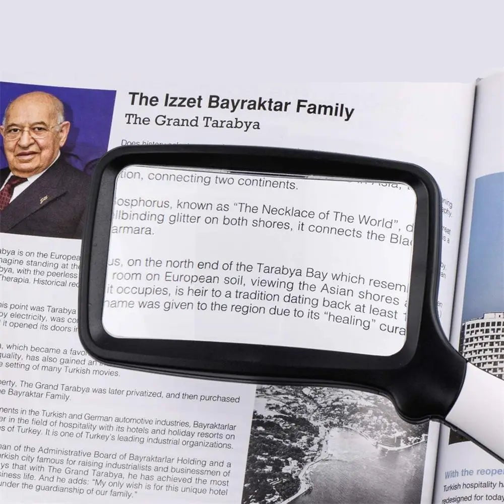 LED Hand Magnifier – Effortlessly Read Fine Print
