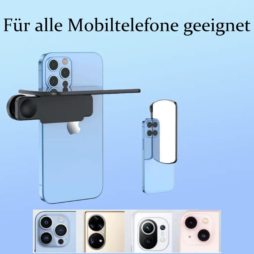 Smartphone-Reflexionsspiegel mit Clip für symmetrische Fotos