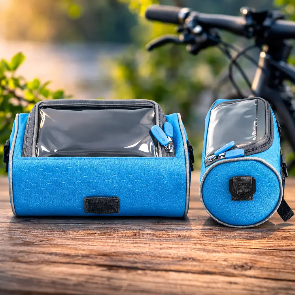 Fahrradlenkertasche mit Touchscreen-Fenster