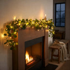 LED-Lichterkette Olivenzweig mit warmweißen Lichtern