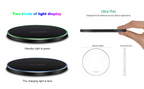 Drahtlose Ladestation 30W mit LED-Ring und USB-C-Kabel