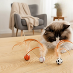 FeatherBounce Katzenspielzeug - 3er-Set -   Mivoza Deutschland