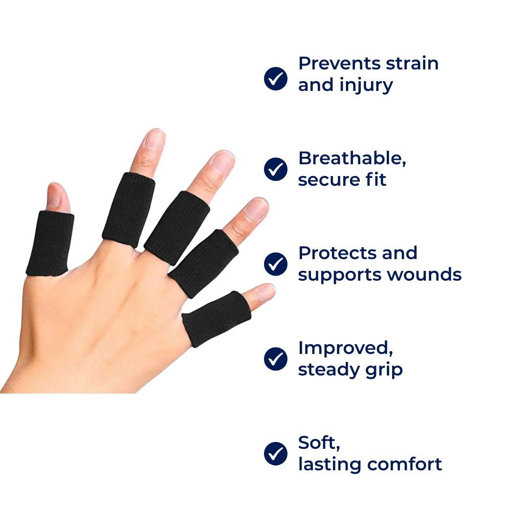 Fingerschutz Sleeves aus atmungsaktivem Material