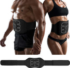 EMS abdominal belt – 6 training modes, USB rechargeable