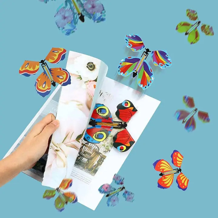 Fliegende Schmetterlings-Überraschung — Staunen auf Hochzeiten & Feiern 10er set Mivoza Deutschland
