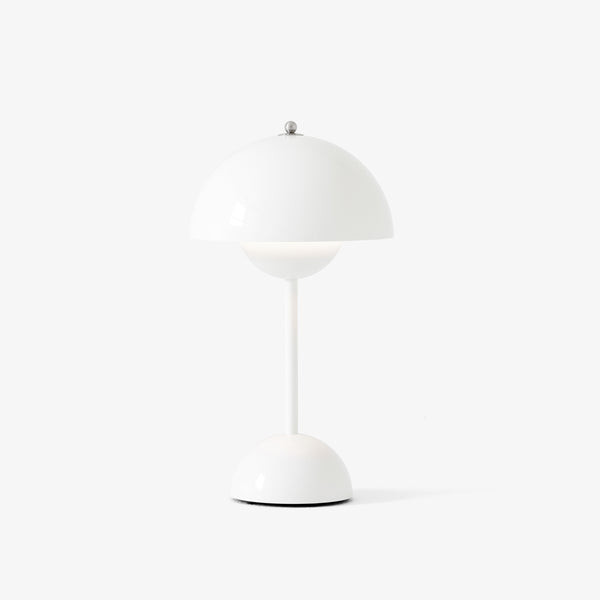 Dimmbare LED-Tischlampe mit Akku – Pilzform Design
