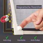 Magnetischer Fenster-Fliegengitter ohne Bohren