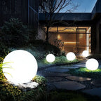LED globe light with remote control and color change