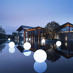 LED globe light with remote control and color change