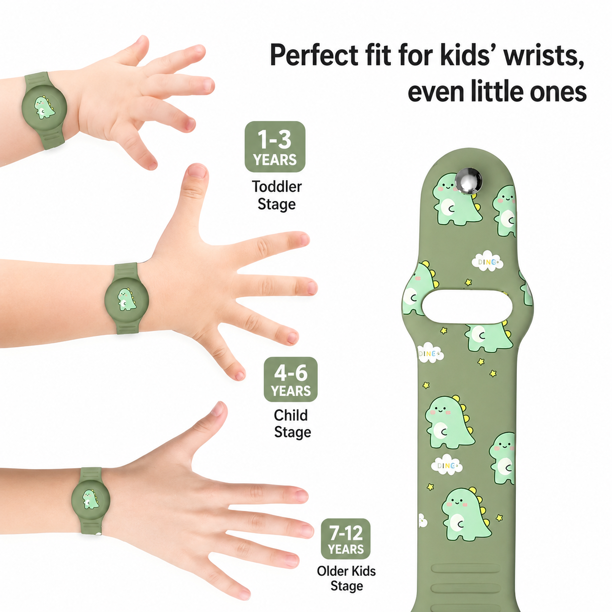 GPS Kinderarmband mit Standortverfolgung – Verstellbar