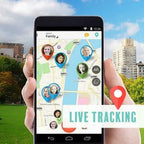 Compact GPS Tracker with SOS Button and Real-Time Tracking