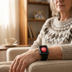 Senioren-Smartwatch mit Sturzerkennung & SOS-Anruf – 4G, GPS & IP67
