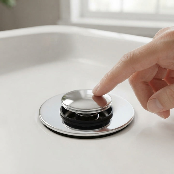 Stainless Steel Drain Filter — The Solution Against Hair Clogs in the Sink
