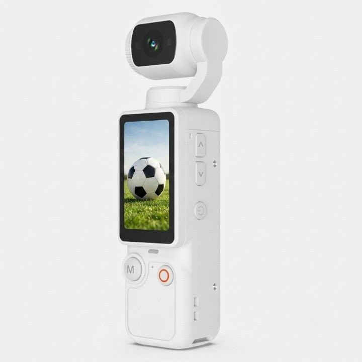 1080P Pocket Camera with Foldable Display and Touchscreen