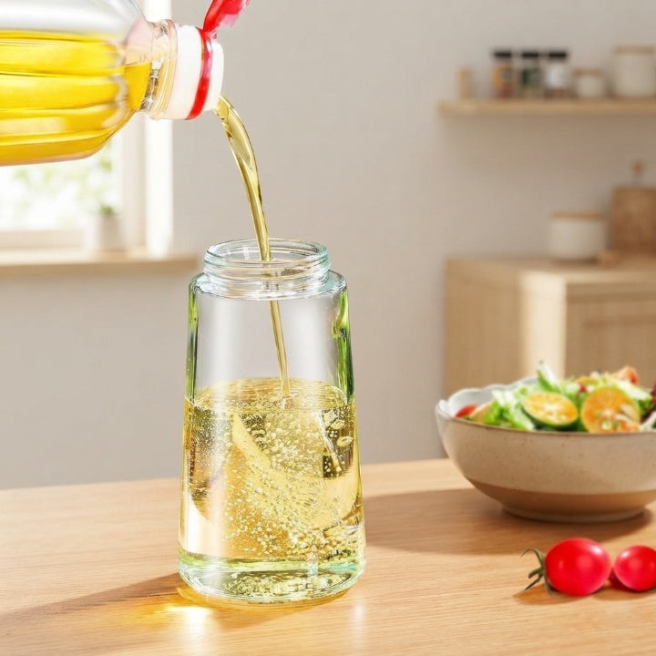 Ölsprüher Glas 2-in-1 – Sprühen & Gießen ohne Kleckern