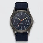 Military Watch with Nylon Strap – Water Resistant, Shockproof & Luminous Hands