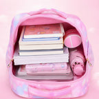 Kawaii Kinder-Rucksack für Mädchen mit mehreren Fächern